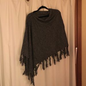 27 Miles Malibu Chumash Cashmere Fringe Poncho